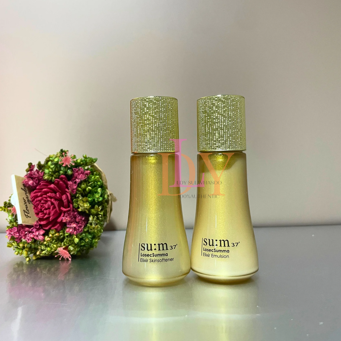 Nước hoa hồng sữa dưỡng Sum37 losec summa Elixir skin softener emulsion 25ml