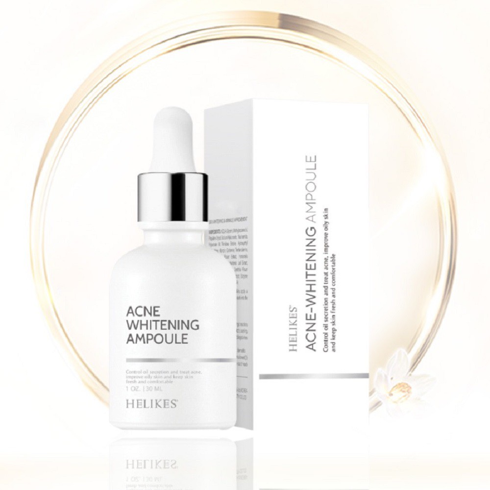 Ilakia - tinh chất serum helikes acne whitening ampoule ngăn ngừa mụn 30ml korea