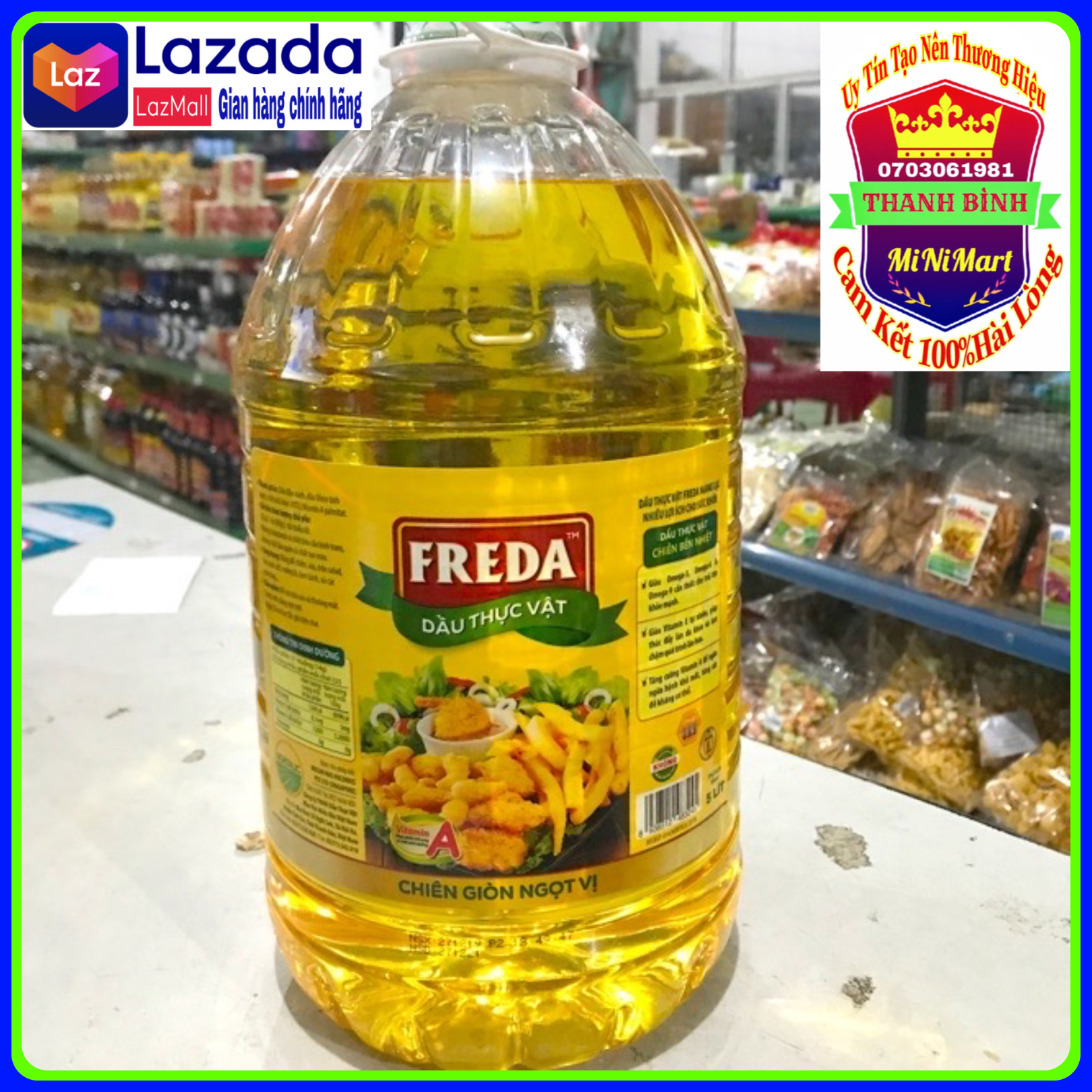 Dầu Ăn Freda 5L( Dầu thực Vật)