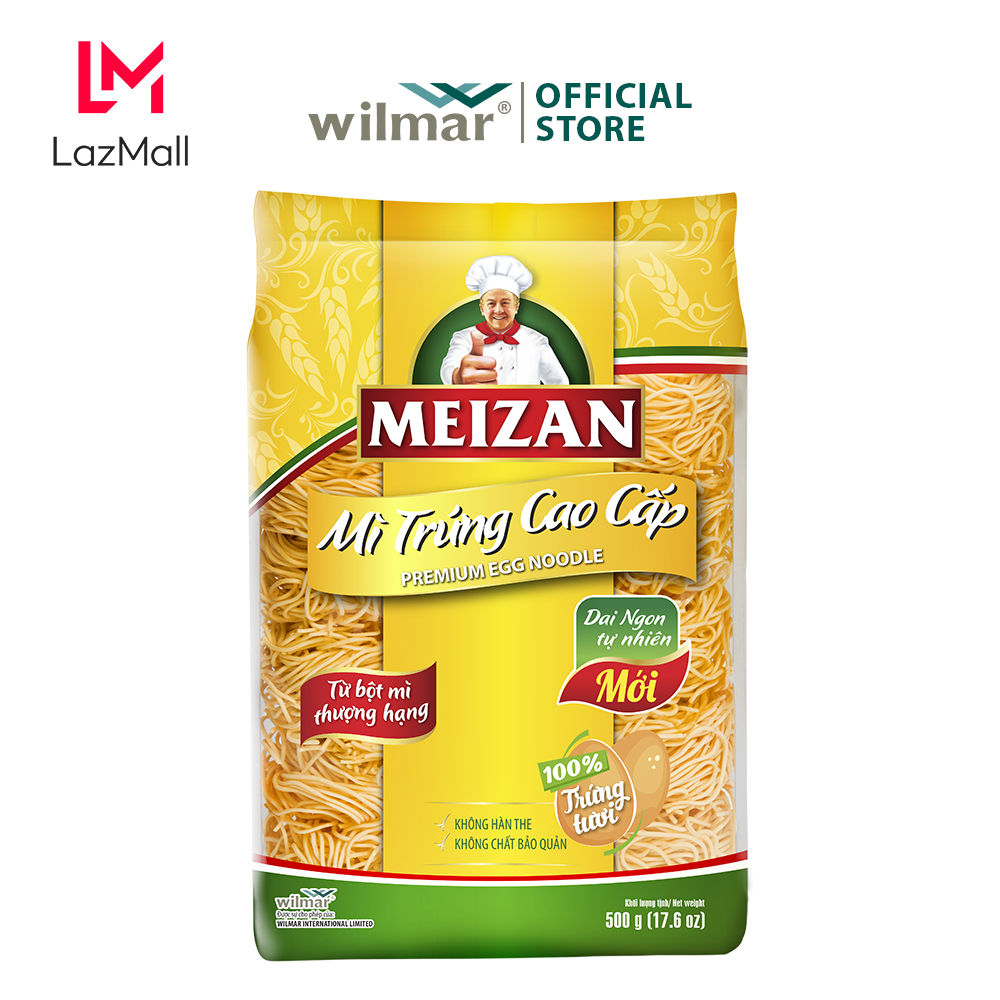 Mì trứng cao cấp Meizan 500g