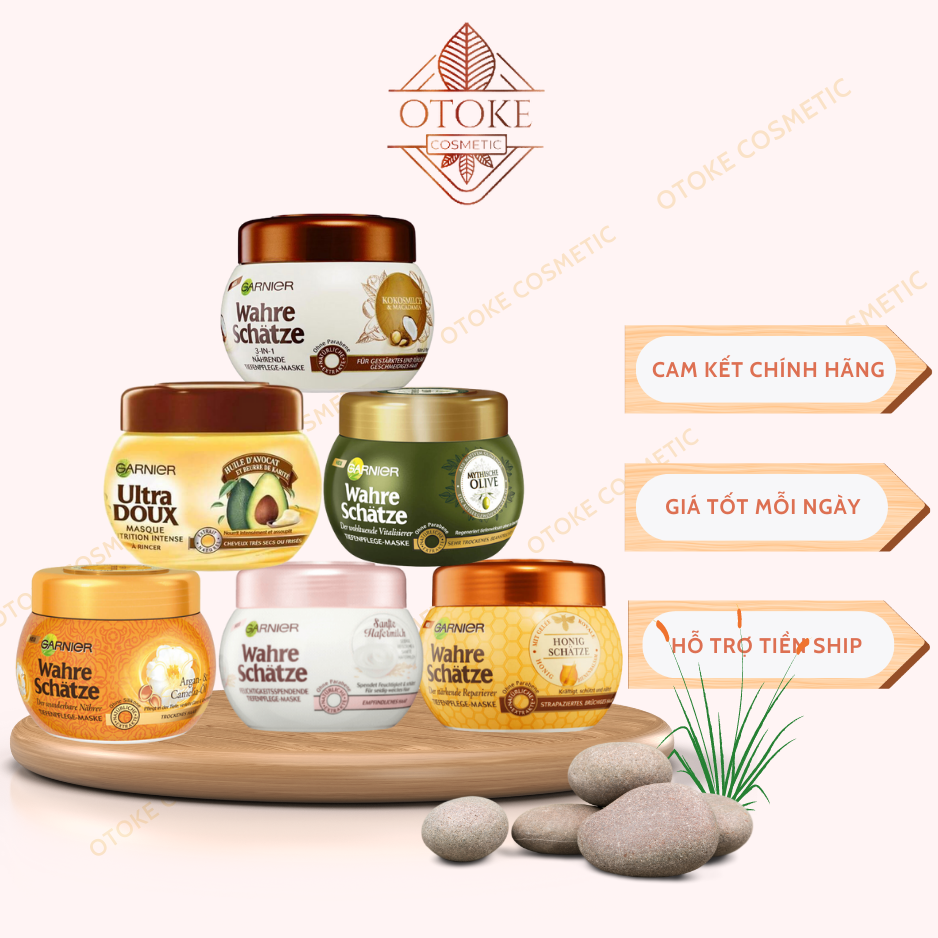 Kem ủ tóc Garnier Wahre schätze 300ml