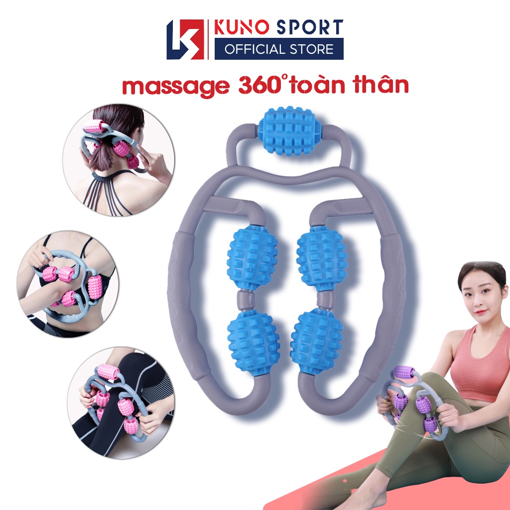 Con lăn Yoga Massage Bắp Tay, Bắp Chân, Con lăn Massage Tiện Dụng Chất Lượng Cao Cấp