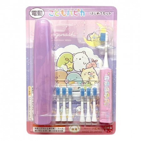 Bàn chải Điện dùng pin cho bé Hapika (6 bàn chải dự phòng)