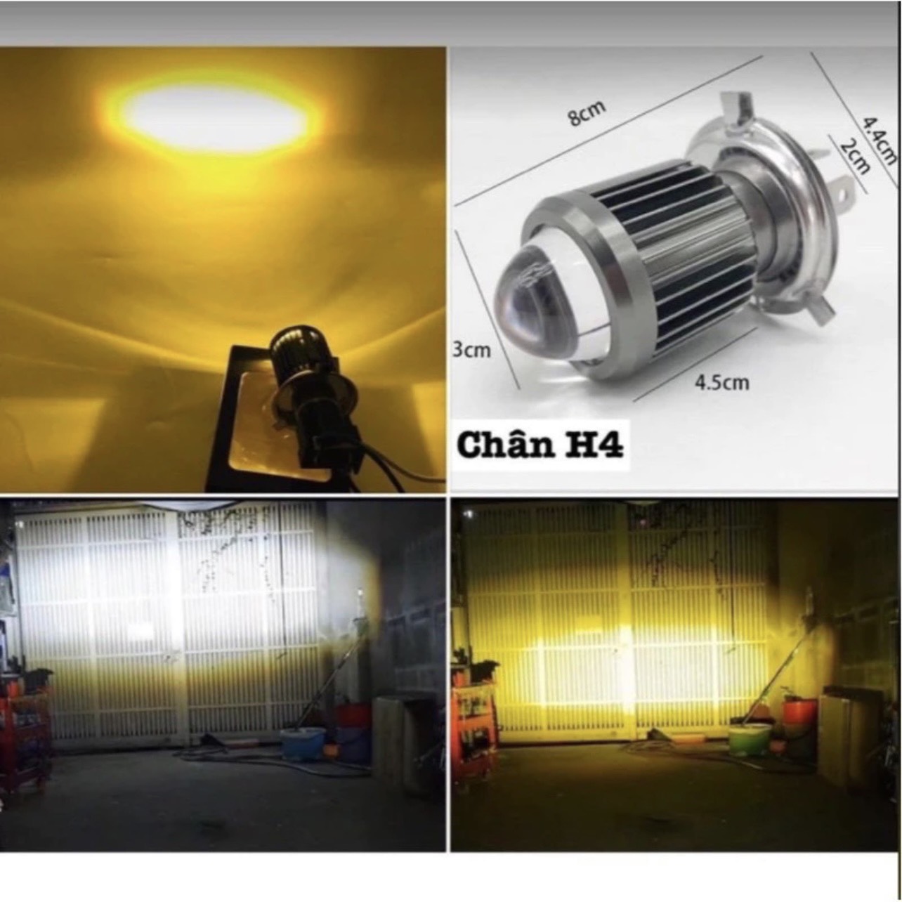 Đèn Led Xe Máy, Exciter 150 Ex 135, Sirius, Airblade Ab, Wave, Vision 2023, Winner, Sh mode, Vario
