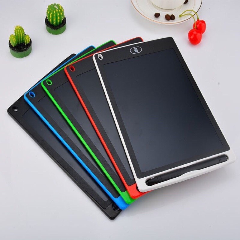 Bảng viết bảng vẽ tự xóa thông minh lcd tự động xóa cho bé 5 inch 8.5 inch giúp bé phát triển tư duy