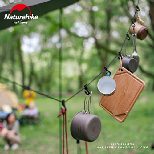 Dây treo đồ đa năng 4.3m Naturehike nh19pj040, chất lượng sản phẩm đảm bảo và cam kết hàng đúng như mô tả