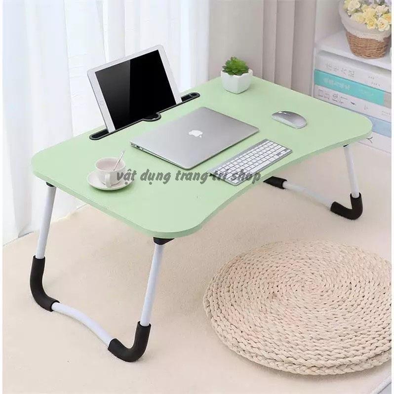 Bàn học gấp gọn thông minh có khe cắm ipad