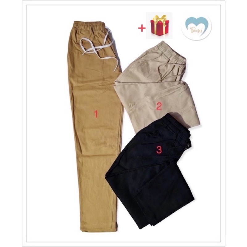 Quần baggy kaki nam nữ big size