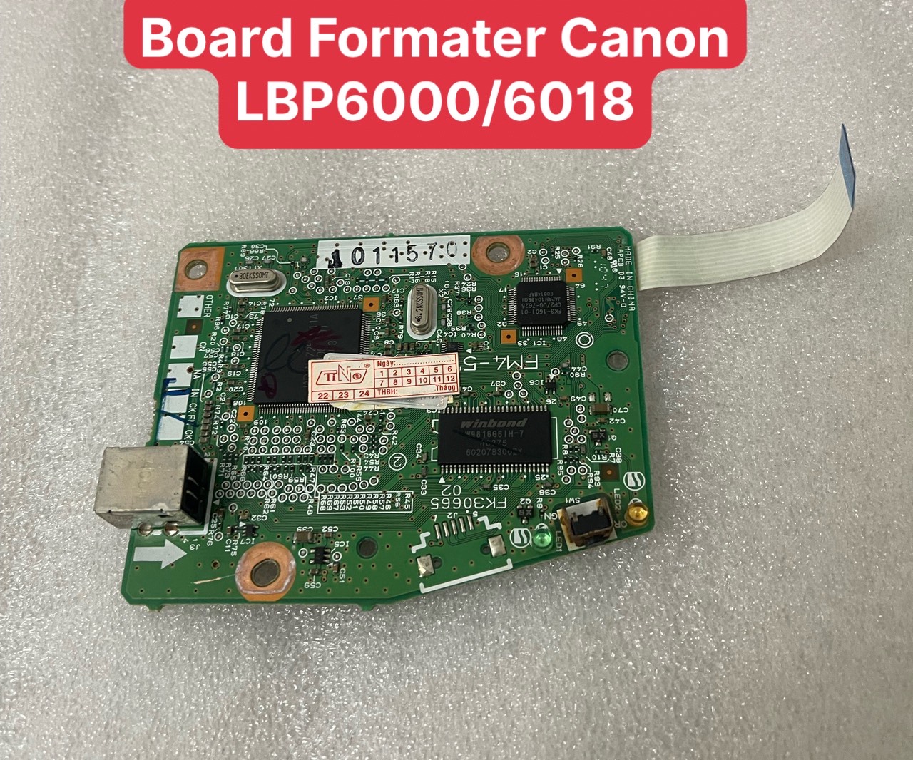 Board Formater máy in Canon LBP 6000 6018