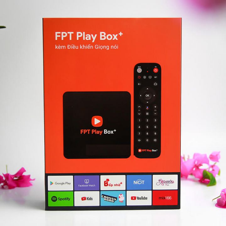 FPT Play Box 4k 2019 tích hợp sẵn Voice Remote với sự hỗ trợ của trợ lý ảo Google Assistant + Tặng Chuột không dây cao cấp