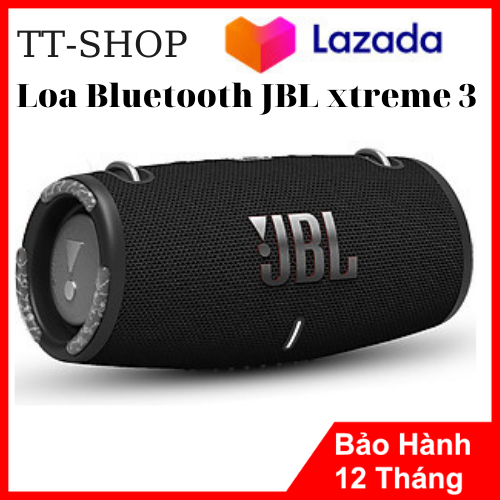 Loa Bluetooth JBL Xtreme 3 - Loa Nghe Nhạc, Karaoke Công Suất Lớn - Loa Bass Mạnh, Treble Rời - Tương Thích Với Máy Tính, Vi Tính, LapTop, PC - Chống Nước, Chống Bụi IP67 - Thời Gian Chơi Nhạc Lên Tới 15h,Mầu Sắc Đa Dạng -BH 1 Năm