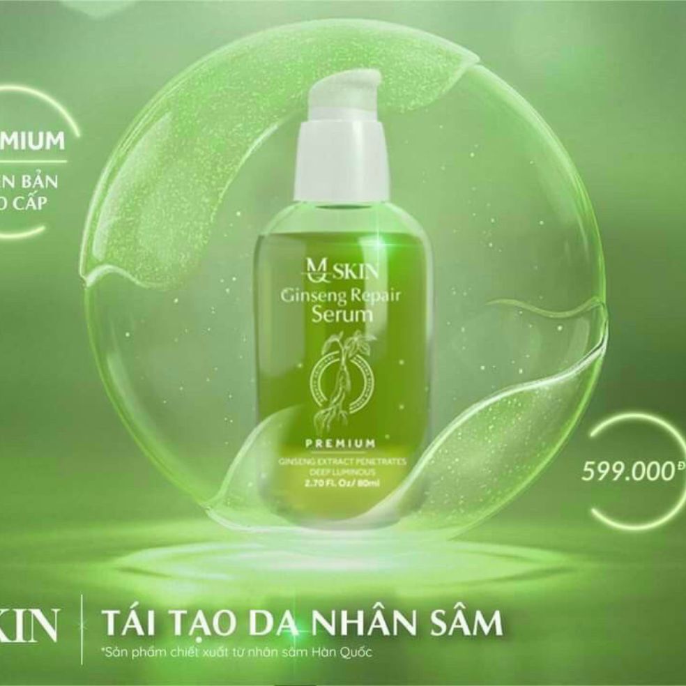 [HCM]TÁI TẠO DA NHÂN SÂM KHÔNG SƯNG ĐỎ MSKIN MẪU MỚI ( cam kết chính hãng)