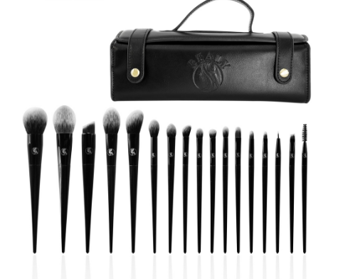 Bộ cọ trang điểm bealy 17c black fire