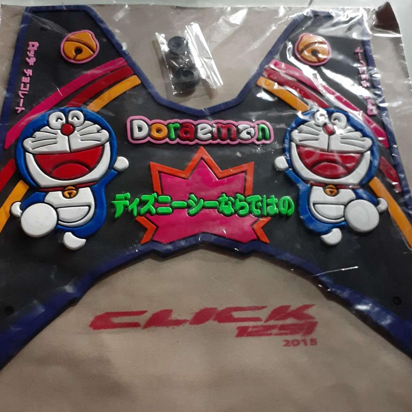 [HCM]thảm cao su để chânhoạt hình đoremon stick..cho vario click