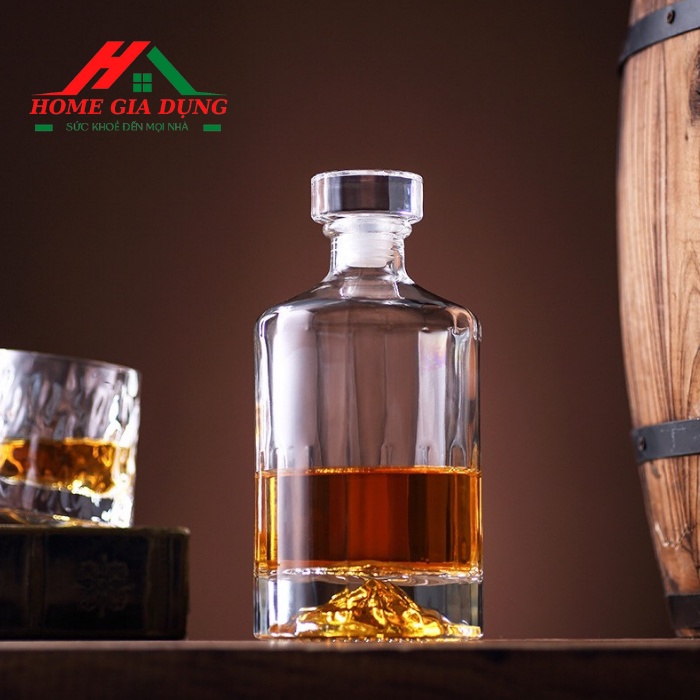 Vỏ chai đựng thủy tinh nhật 500ml,