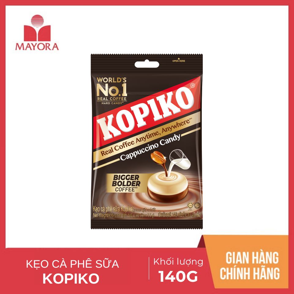 Kẹo cà phê sữa kopiko 140g