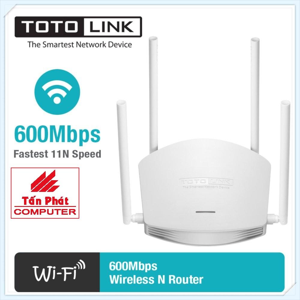 Router wifi chuẩn n 600mpbs – n600r – totolink
