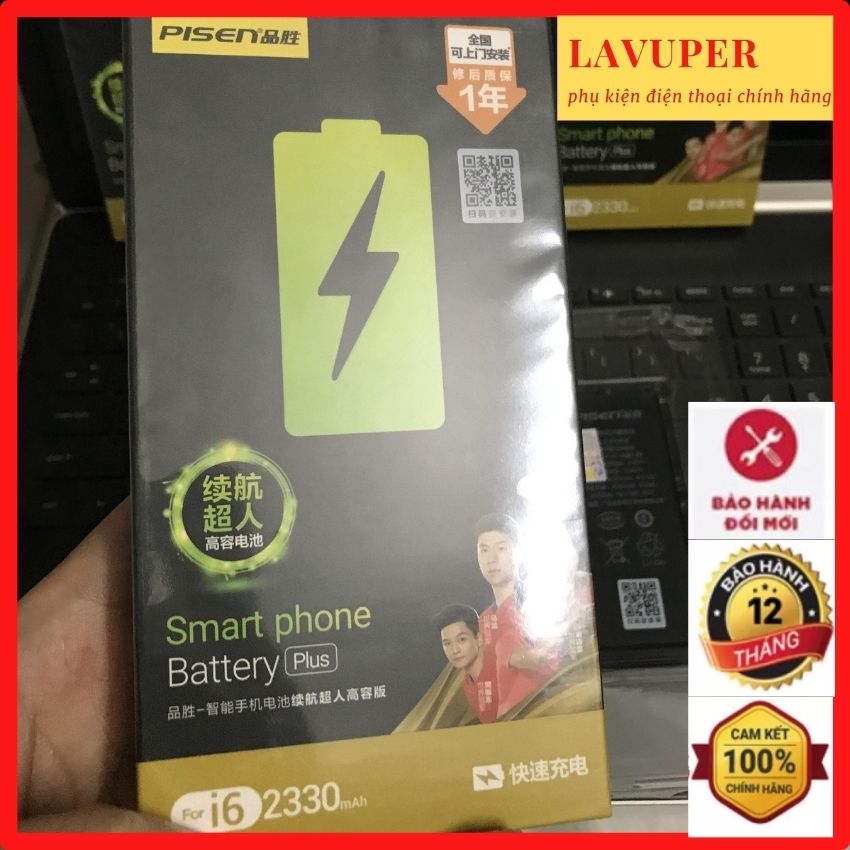 Pin pisen iphon 6g dung lượng siêu cao 2330mah
