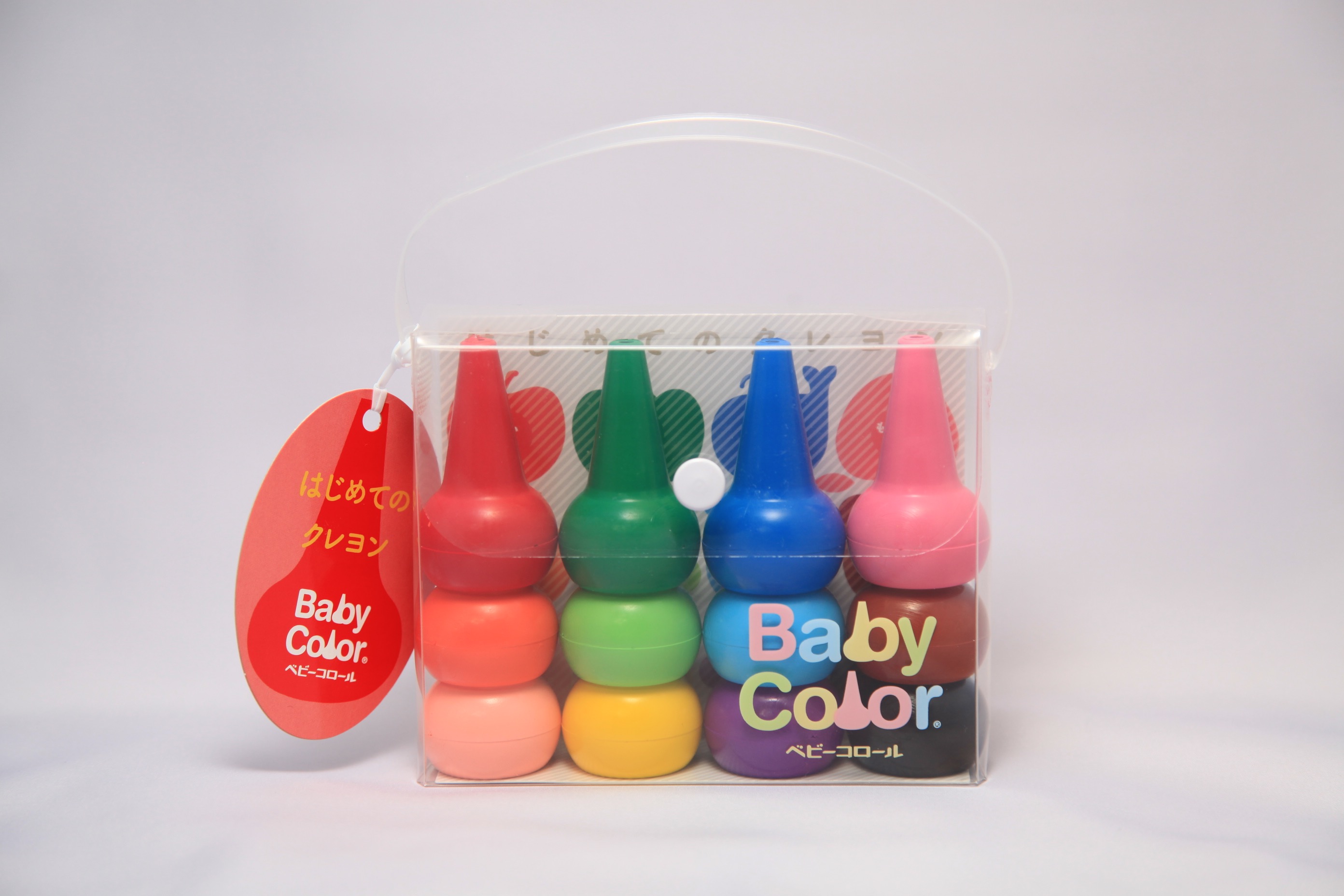Bút sáp 12 màu Baby Color Nhật Bản
