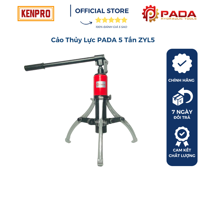 Cảo thủy lực 5 tấn-vam thủy lực zyl5