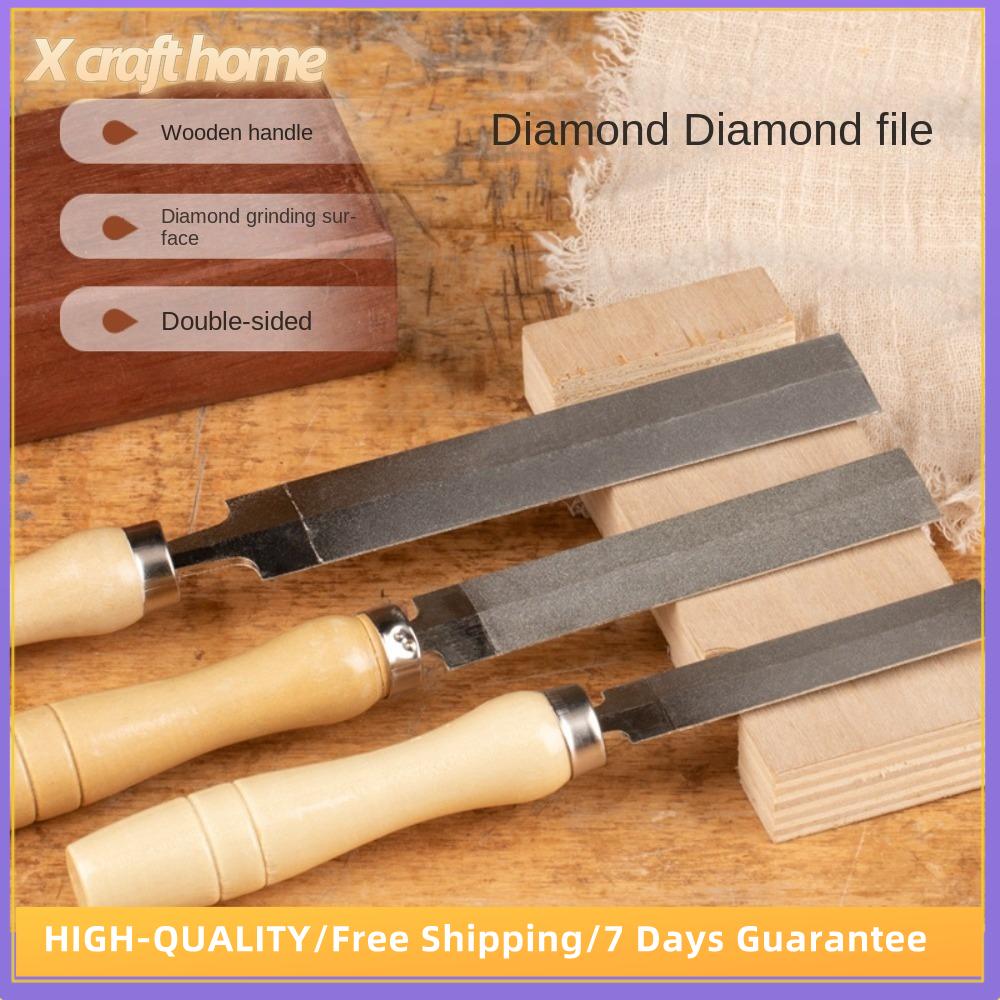 X CRAFT HOME Bề giũa kim cương Dụng cụ thủy tinh Gia Công Đá Giũa kim loại Giũa kim cương Hồ sơ Dụng cụ mài Dụng cụ cầm tay