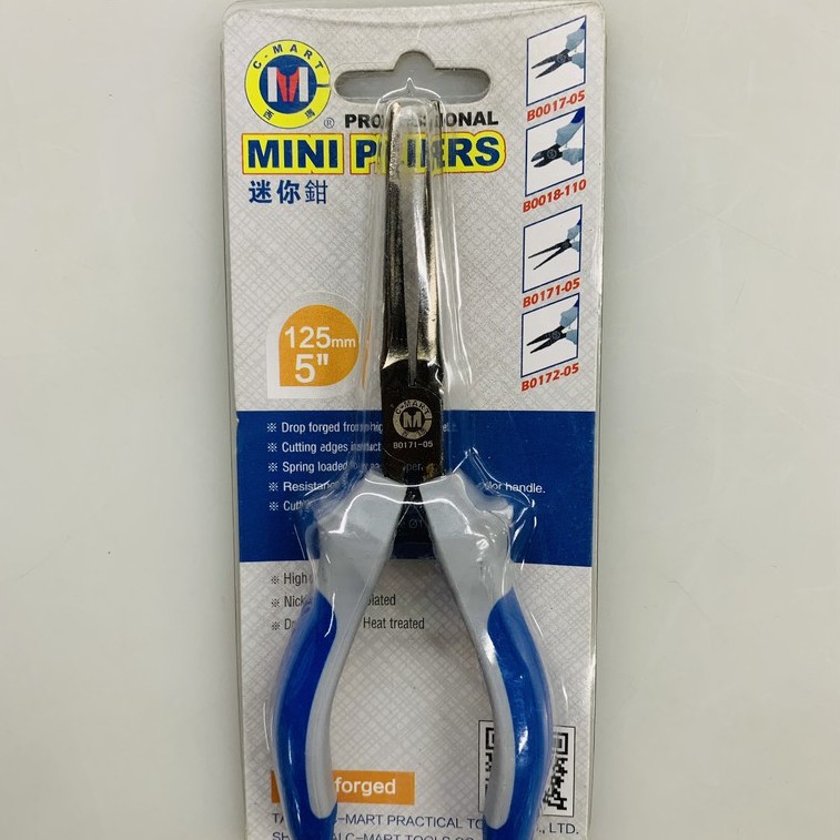 Kìm nhọn 5" b0017-05 c-mart - chính hãng
