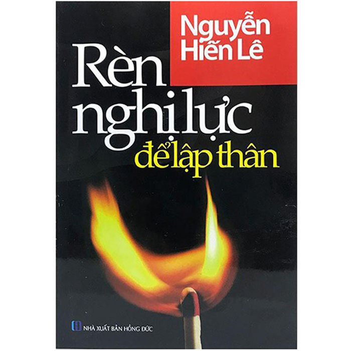 Sách - rèn nghị lực để lập thân