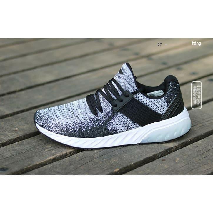 Giày thể thao Lining nam săn sale mã  AGLN041 trắng xám