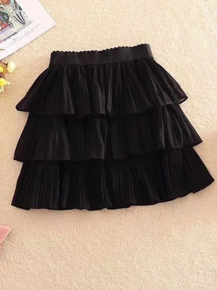 Chân váy voan 3 tầng dập li siêu xinh hàng mới về