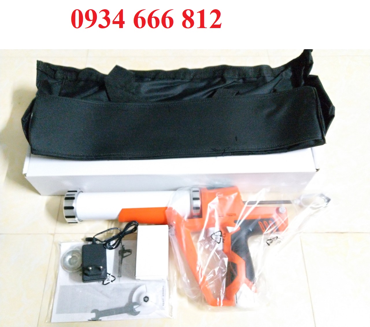 Súng bắn keo silicon dùng pin 12V