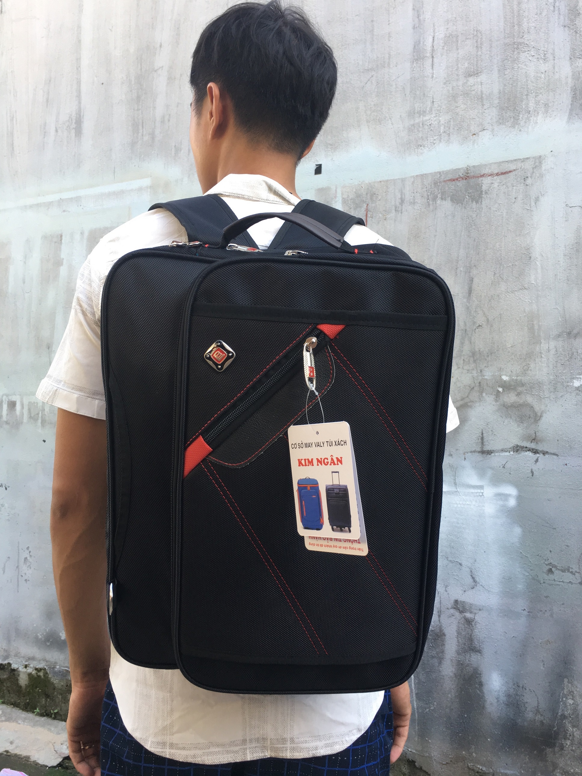 43x32cm - Cặp đa năng Vải loại 1 siêu dày dành cho học sinh giáo viên công sở - Cặp Laptop KIM NGÂN - KIMNGAN1