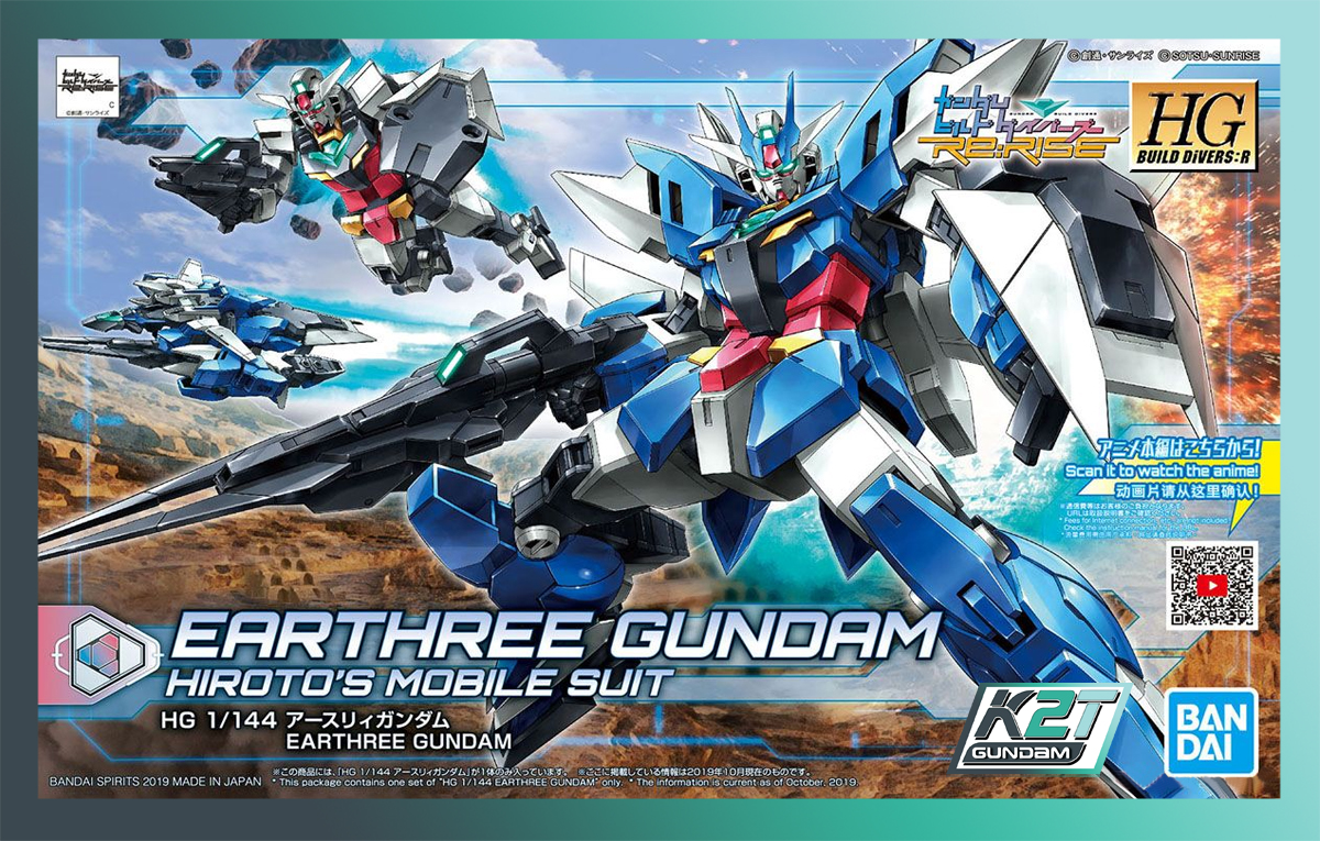 Mô Hình lắp ráp HG Earthree Gundam Bandai HGBD:Re Rise