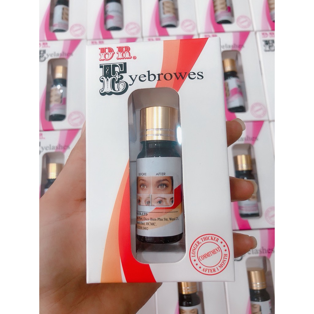 Thuốc mọc chân mày Dr.Eyebrowes, sản phẩm chất lượng, đảm bảo an toàn sức khỏe người dùng, cam kết cung cấp mặt hàng đang được săn đón trên thị trường