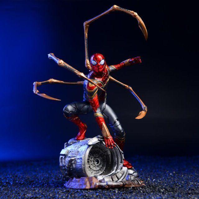Mô hình siêu anh hùng người nhện infinity cao 20cm cực sắc nét | Figure marvel decor trang trí bàn làm việc