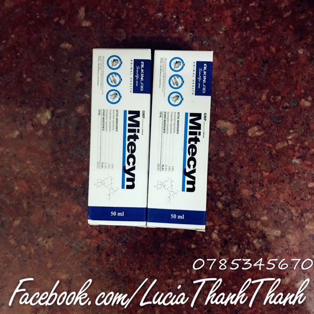 Thuốc xịt đặc ve ghẻ Mitecyn 50ml