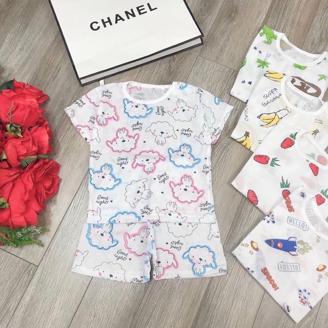 RẺ VÔ ĐỊCH ⚡ BỘ COTTON GIẤY HÀNG CAO CẤP, GIÁ RẺ 0-18 THÁNG