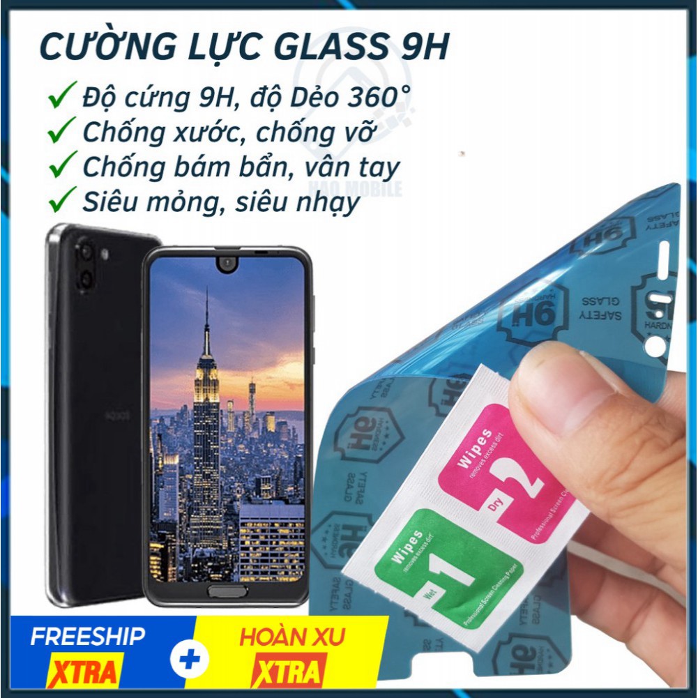 Dán cường lực dẻo nano Sharp Aquos R2