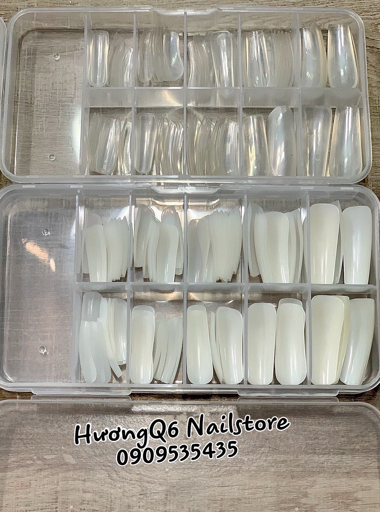 Móng Giả Phong Cách Hàn Quốc Mới (Bao Gồm Cả Hộp)