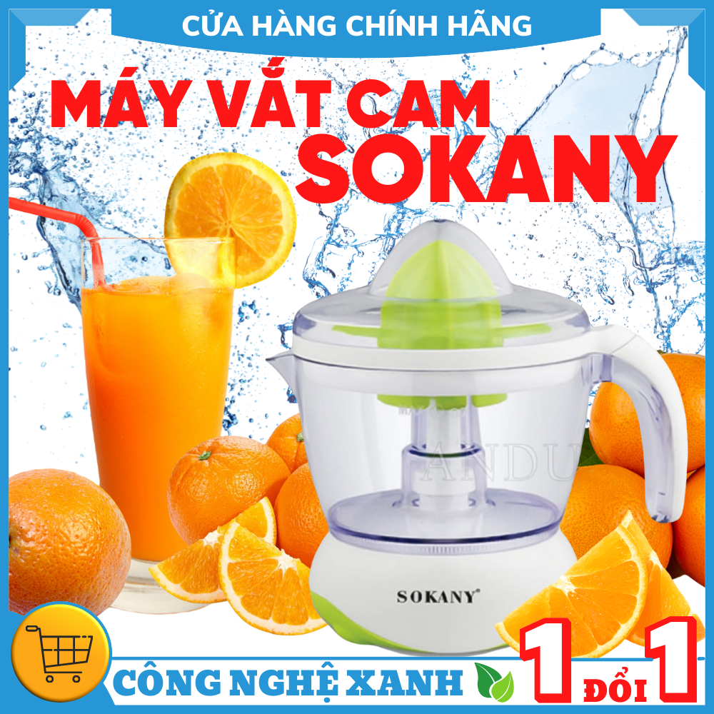 Máy vắt cam sokany cao cấp tự động , an toàn vệ sinh - Máy vắt cam sokany tốc độ đảo , Máy vắt cam sokany khóa an toàn , Máy vắt cam sokany ép hoa quả , Máy vắt cam sokany kiểm soát nghiền , Máy vắt cam sokany chân chống trượt .