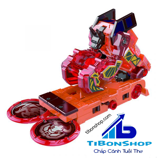 Đồ Chơi Chiến Xa Thần Thú - xe biến hình Bò húc cuồng hỏa