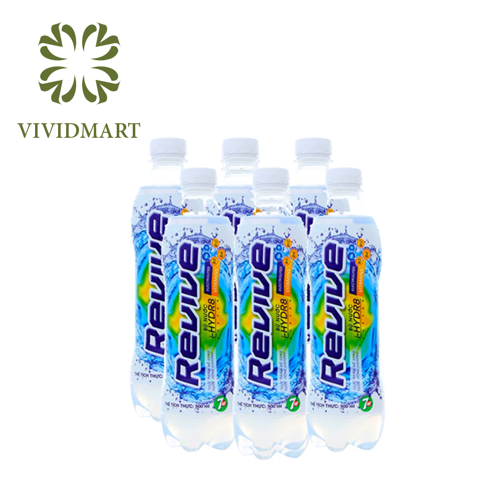 [Toàn quốc] NƯỚC BÙ KHOÁNG REVIVE - LỐC 6 CHAI 500ML