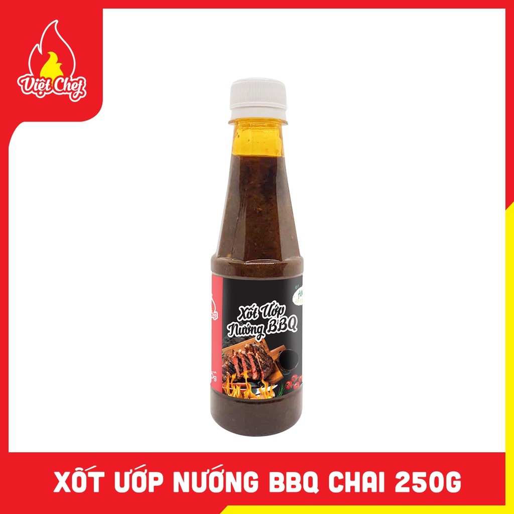 Xốt Ướp Nướng BBQ Chai 250g - Xốt Ướp Nướng Thịt Chuẩn Vị BBQ
