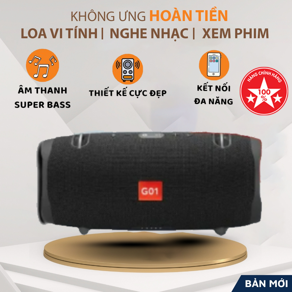 Loa bluetooth mini Xtreme 2 dòng 2023 âm trầm bass mạnh mẽ nghe nhạc cực phiêu pin trâu chống nước công suất lớn 20W kết nối nhanh với điện thoại, máy tính