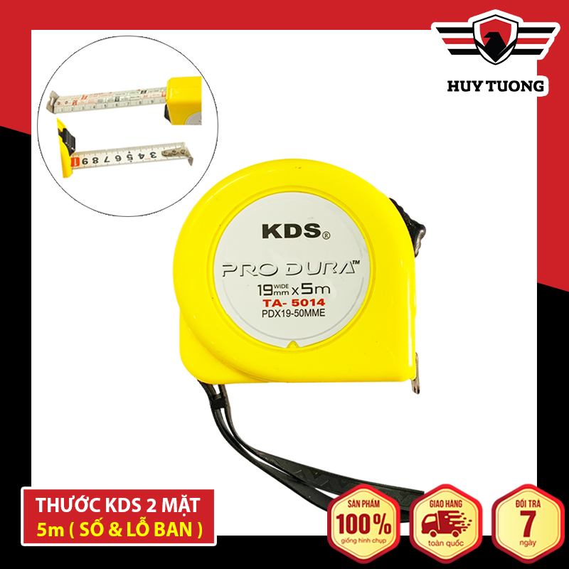Thước kéo KDS 2 mặt cao cấp - Huy Tưởng