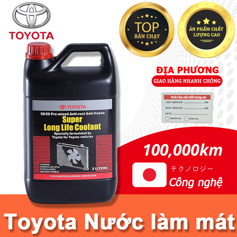 2L Nước làm mát động cơ ô tô Đỏ Giải Nhiệt Toyota