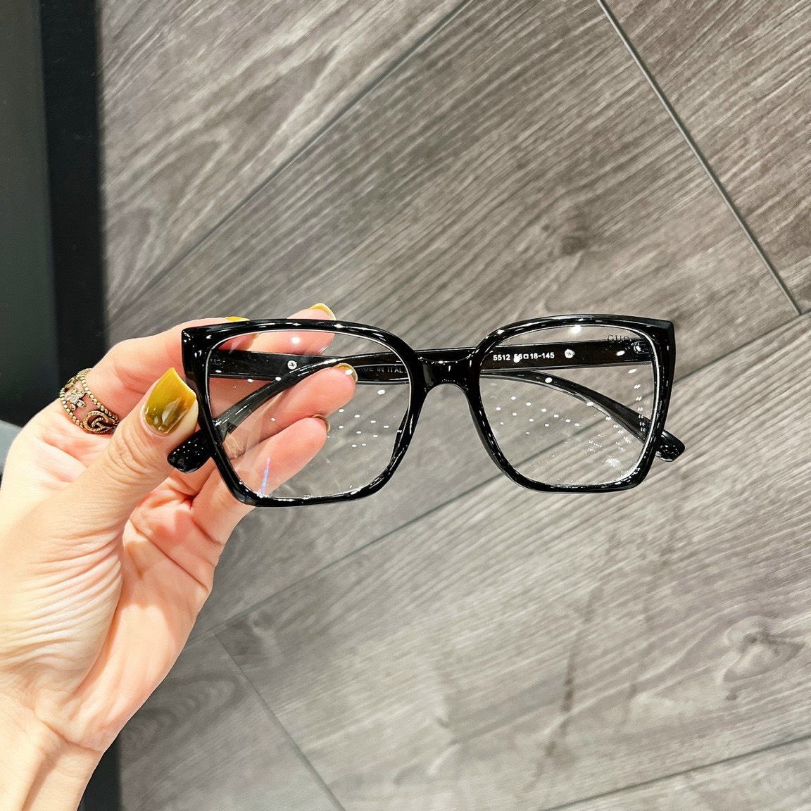 Kính mát nam nữ gọng kính giả cận kiểu dáng sang trọng và trẻ trung mặt vuông phù hợp mọi khuôn mặt
