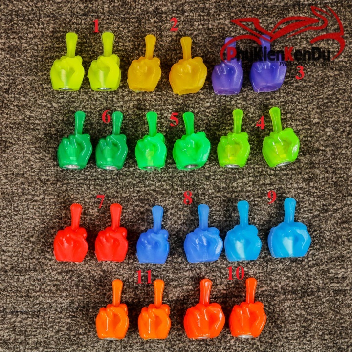 VÒI XE MÁY KIỂU NGÓN TAY MỘT CẶP