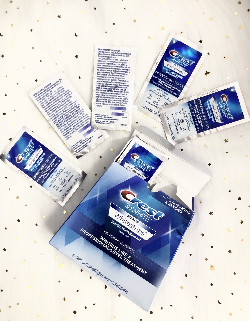 HÀNG MỸ CHÍNH HÃNG - Crest 3D White Professional Effects LẺ 1 MIẾNG