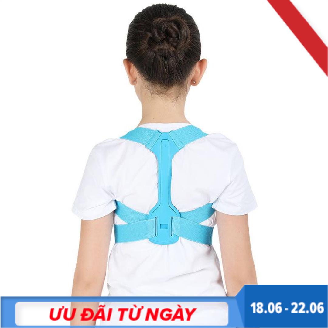 Đai chống gù lưng trẻ em có trục  hỗ trợ lưng tôm,3 size S-M-L - chát với shop để lấy size chuẩn
