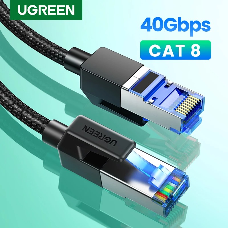 Cáp Mạng CAT8 Bọc Dù 40Gpbs Cao Cấp Ugreen NW153 Chính Hãng